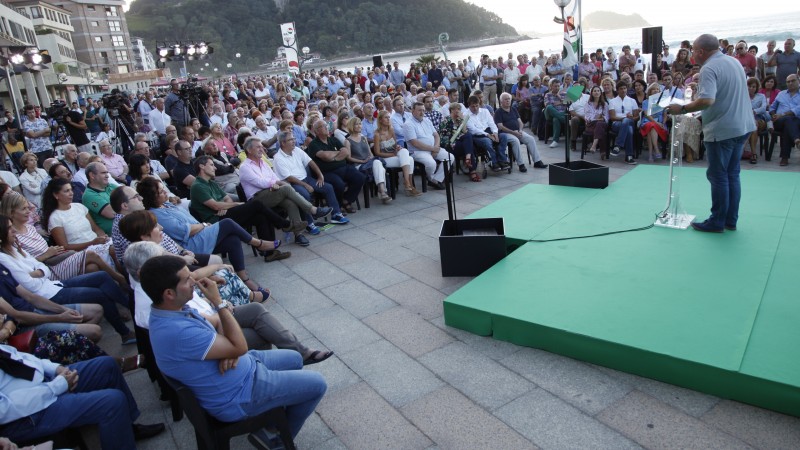 Aldi politikoaren hasiera Zarautzen 2018 