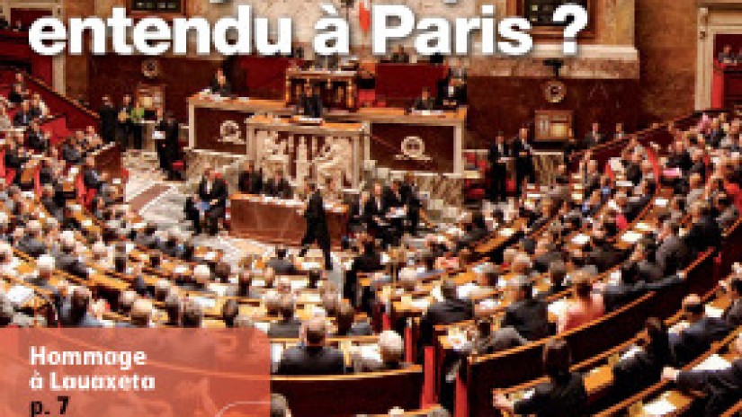 Lema 169 : 	le Pays Basque entendu à Paris ?