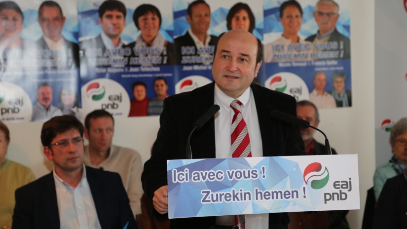 Andoni Ortuzar : « notre engagement envers le Pays Basque nord est soutenu et ancien »