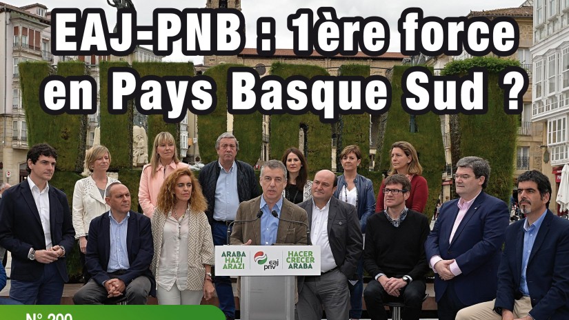 EAJ-PNB: 1ère force en Pays Basque Sud ?